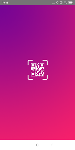 Android application QR Scanner screenshort