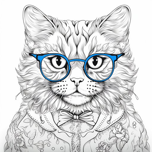 Cat Coloring Pages for Adults on the App Store