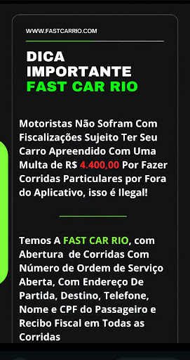 FAST CAR RIO MOTORISTA Screenshot 2 - AppWisp.com