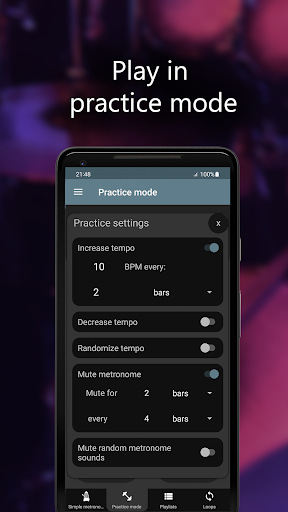 Camtronome - Pro Metronome Screen 3