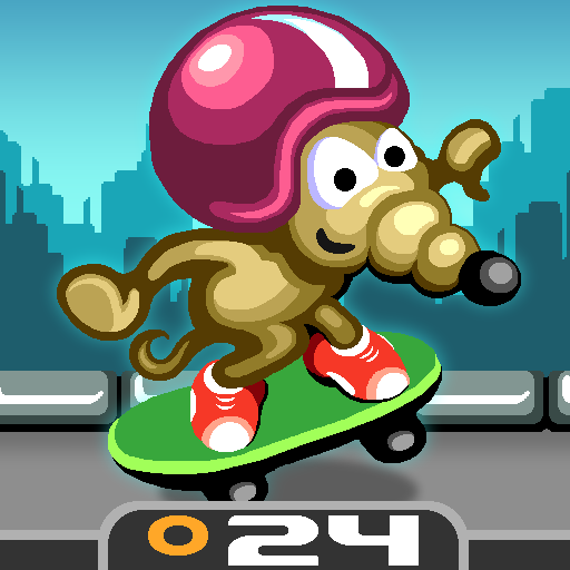 Rat On A Skateboard  Icon