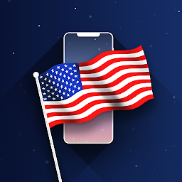 「USA America Flag - US Flag LWP」圖示圖片