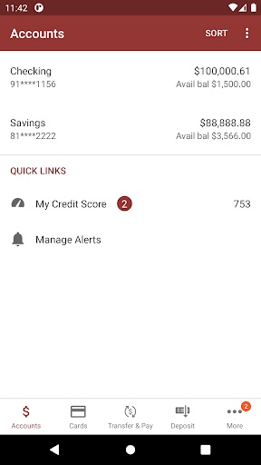Enterprise Bank Omaha Mobile Screen 3