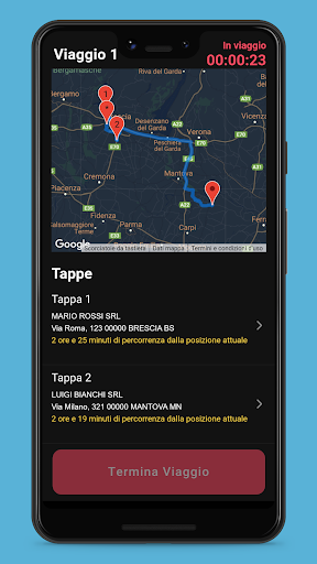 Android application Tappa&Firma screenshort