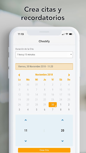 Checkfy Recordatorios de cita Screen 3