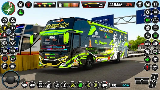 公共汽車 模擬器 城市 公共汽車 遊戲 3d