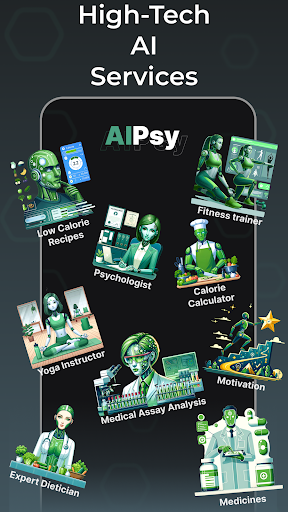 AI Psychologist & Dietitian Screen 2