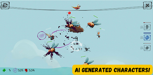 Android application Poop & flies screenshort