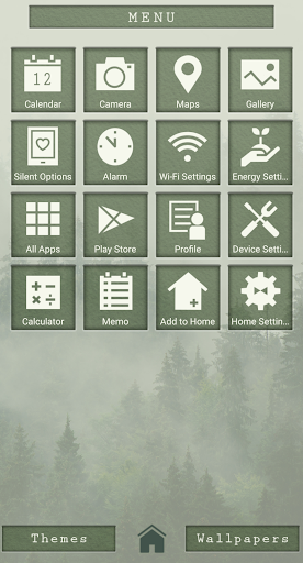 Misty Forest Theme +HOME Screen 2
