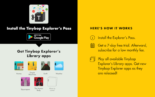 Tinybop Explorer's Pass 2.0.1 screenshots 1