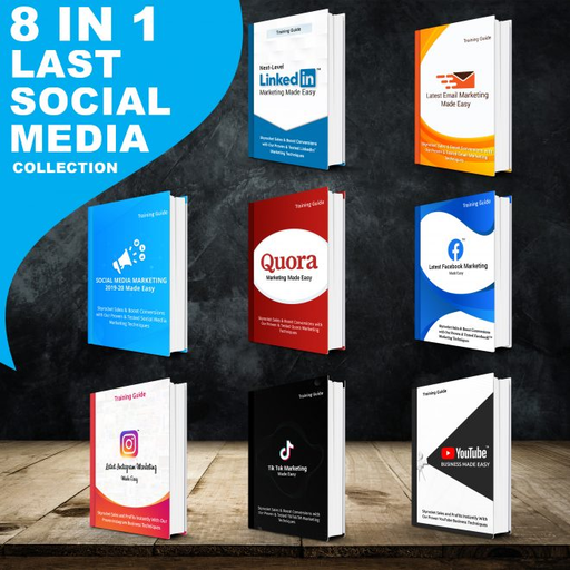 8 Social Media Book Collection logo