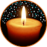 Night Light | Candle Fireplace