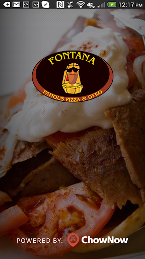 Android application Fontana Famous Pizza & Gyro screenshort