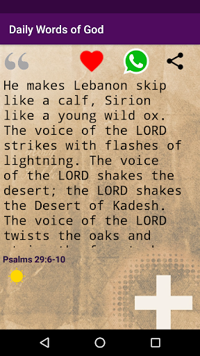 Dialy Words of God Screen 3