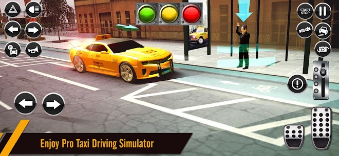 Real Taxi Simulator：Taxi Game 3.0 Mod Apk(unlimited money)download 2