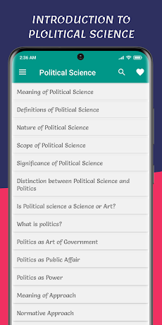 Political Science Introductionのおすすめ画像1