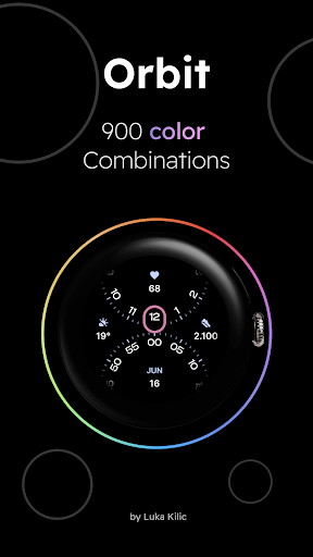 Orbit - Minimal Watch Face Screen 2