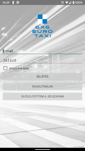 Android application Euro 6x6 Taxi Kaposvár screenshort