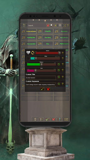 RPG Master Sounds Mixer Screen 2