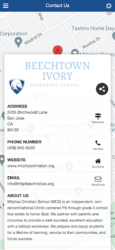 Milpitas Christian School Screen 3