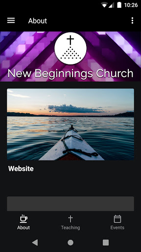 Android application NBSChurch screenshort