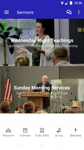 Christian Fellowship NC Screen 3