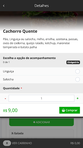 Rosi Lanches Screen 3
