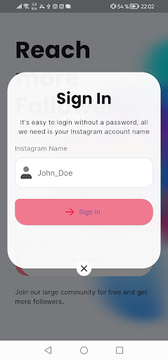 Follow Booster for Instagram Screen 2