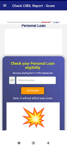 Check CIBIL Report - Score