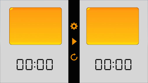 Android application 対局時計Simple screenshort