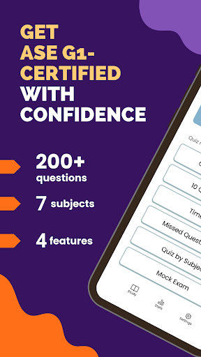 Android application ASE G1 Exam Test Prep 2024 screenshort