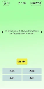 Kevin Durant Fan Quiz