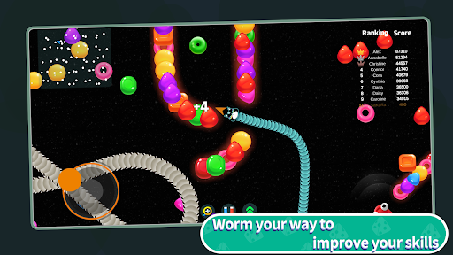 Snake VS Worm: AI Production Screen 2