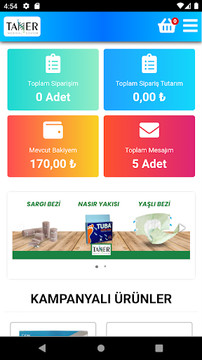 Android application Taner Itriyat B2B screenshort
