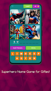 Superhero Name Game for Gifted