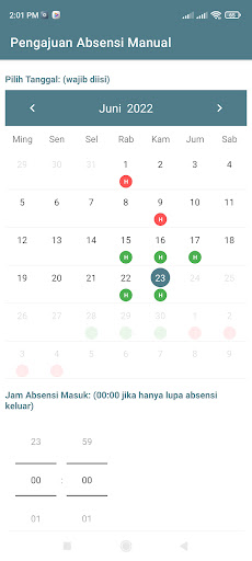 SIAP SITANALA Screen 3