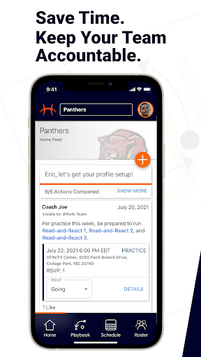 Android application Hoops Lab screenshort