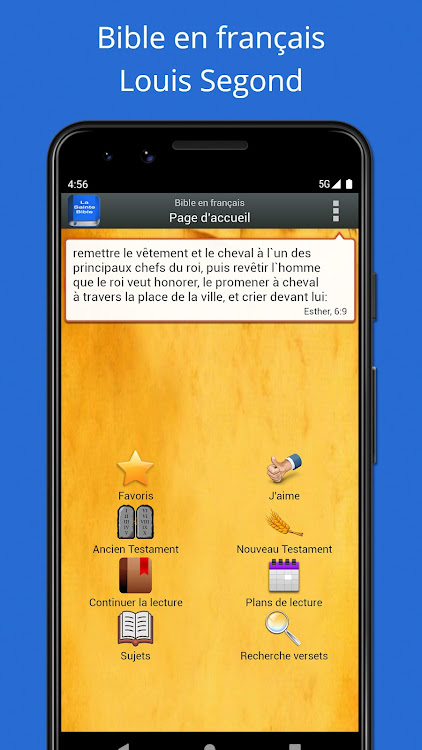 Bible en français Louis Segond - 4.7.6 - (Android)
