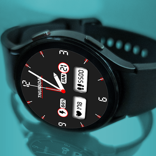 Key A001 Analog Watch Face Screen 2