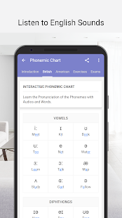 English Phonetics & Vocabulary Screenshot