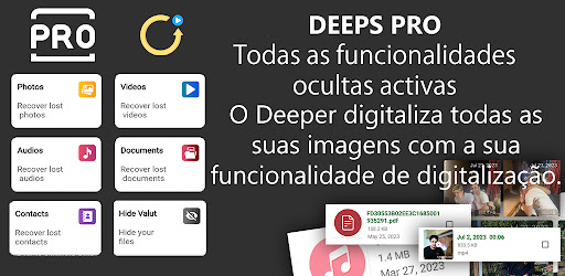 Visualização do aplicativo