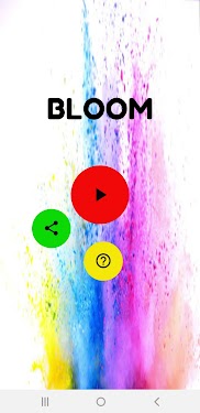 #1. Bloom (Android) By: HAMZA BORNI