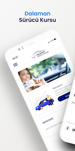 Android application Dalaman Sürücü Kursu screenshort