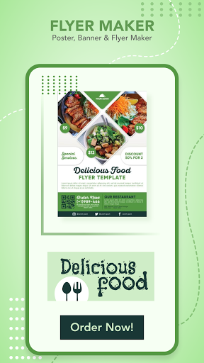 Flyer - Poster maker app Screen 2