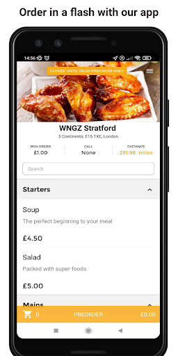 Android application WNGZ screenshort