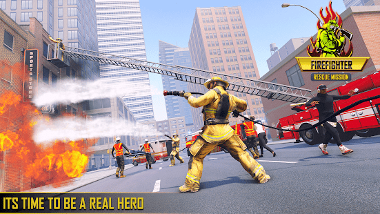Firefighter Games : fire truck games 1.1 Screenshots 4
