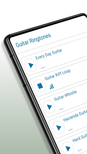 Android application Guitar Ringtones screenshort