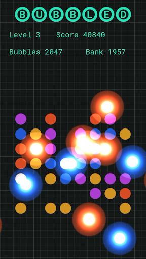 Android application Bubbled Match4 Puzzle screenshort