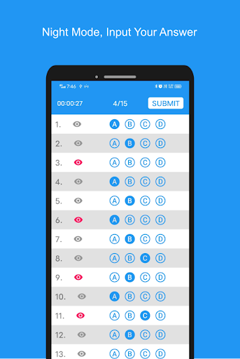 OMR ~ Dynamic OMR Sheet Screen 2