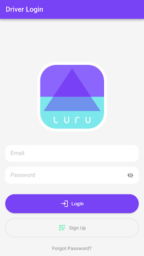 Android application Luru Driver - For Driver screenshort